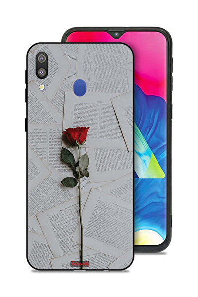 Tolwak غطاء حماية لهاتف سامسونج جالكسي M20 وردي على ورق