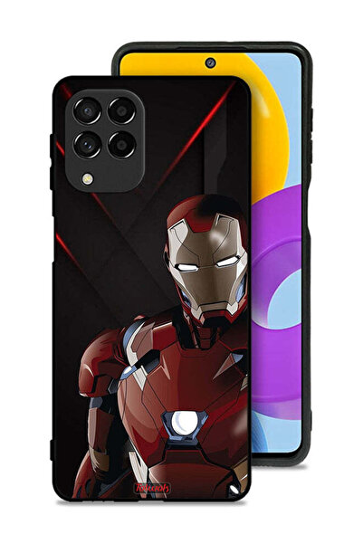Tolwak غطاء حماية لهاتف سامسونج جالاكسي M53 بتصميم الرجل الحديدي