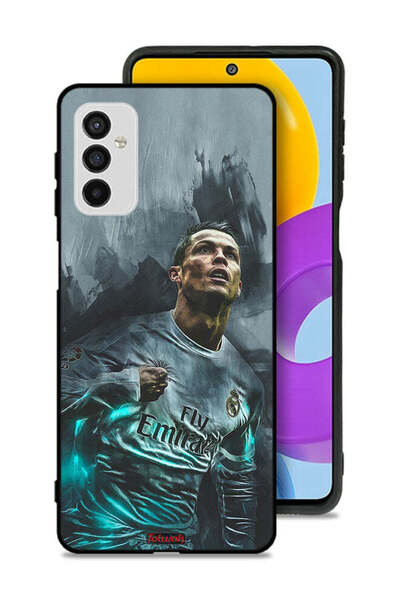 Tolwak غطاء حماية لهاتف سامسونج جالاكسي M52 5G، رسم كريستيانو رونالدو