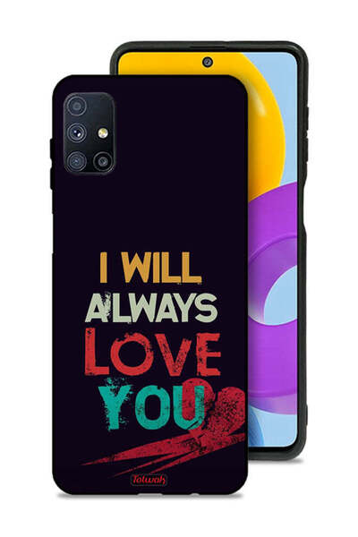 Tolwak Samsung Galaxy M51 Protective Case Cover I Will Always Love You