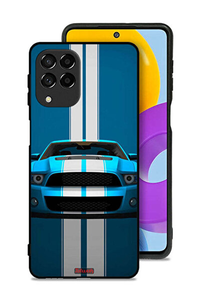 Tolwak Samsung Galaxy M53 Protective Case Cover Car Abstract Art