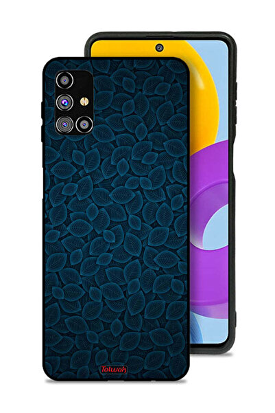 Tolwak غطاء حماية لهاتف سامسونج جالكسي M31s بنقشة أوراق فنية رقمية