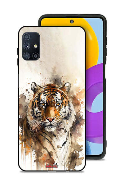Tolwak غطاء حماية لهاتف سامسونج جالاكسي M51 بنقشة الفهد التجريدي