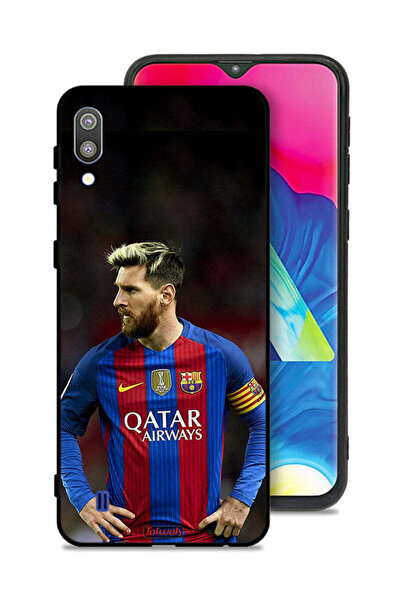 Tolwak غطاء حماية لهاتف سامسونج جالاكسي M10 ميسي برشلونة