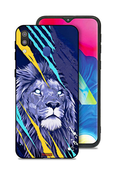 Tolwak غطاء حماية لهاتف سامسونج جالكسي M20 بتصميم الأسد الملك