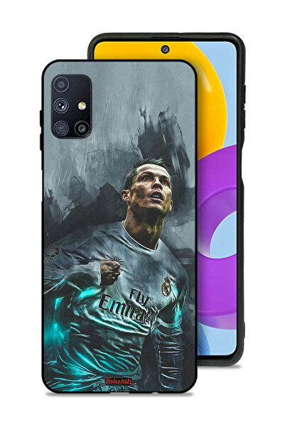 Tolwak غطاء حماية لهاتف سامسونج جالاكسي M51 برسومات كريستيانو رونالدو