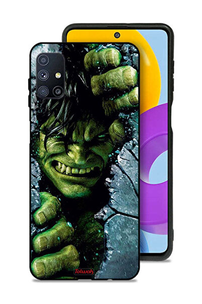 Tolwak غطاء حماية لهاتف سامسونج جالاكسي M51 بتصميم هالك المذهل