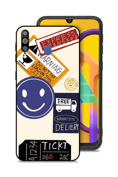 Tolwak غطاء حماية لهاتف Samsung Galaxy M30، ملصق نقل سريع مجاني