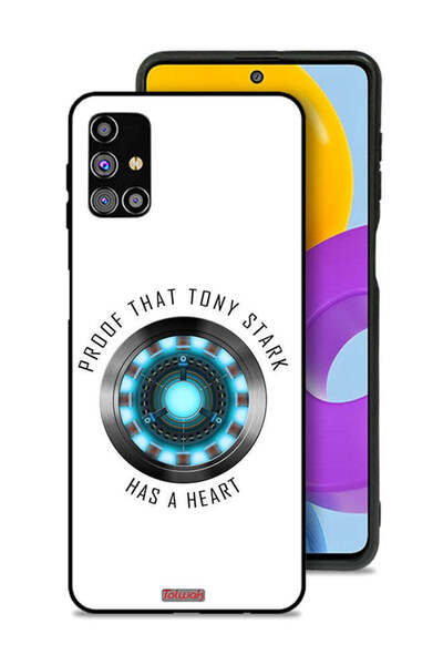 Tolwak غطاء حماية لهاتف سامسونج جالكسي M31s دليل على أن توني ستارك لديه قلب