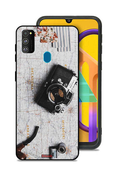 Tolwak غطاء حماية لهاتف Samsung Galaxy M30s بكاميرا كلاسيكية