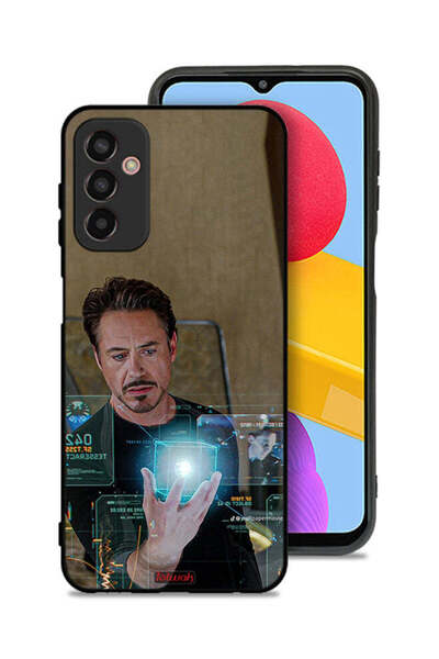 Tolwak غطاء حماية لهاتف سامسونج جالكسي M13 بتصميم الرجل الحديدي