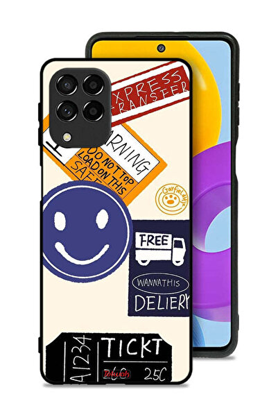 Tolwak Samsung Galaxy M53 Protective Case Cover Free Express Transfer Sticker