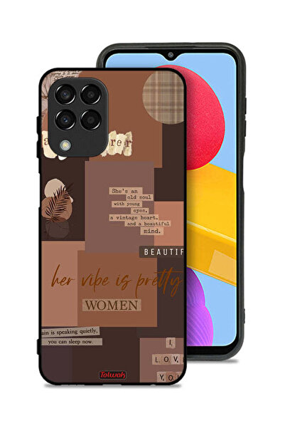 Tolwak Samsung Galaxy M33 Protective Case Cover Adventurer Women