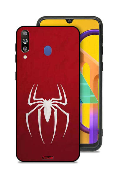 Tolwak Samsung Galaxy M30 Protective Case Cover Spider Icon