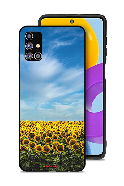 Tolwak غطاء حماية لهاتف سامسونج جالاكسي M31s - عباد الشمس تحت السماء