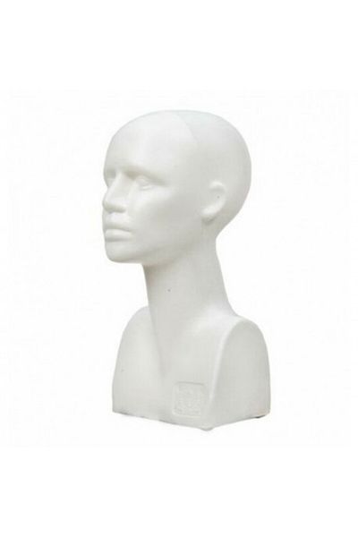 OEM Z Cap de manechin pentru femei cu bust din plastic alb
