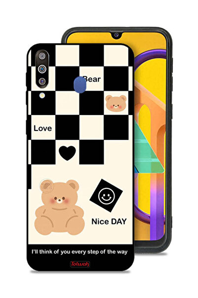 Tolwak غطاء حماية لهاتف سامسونج جالكسي M30 سأفكر فيك في كل خطوة على الطريق