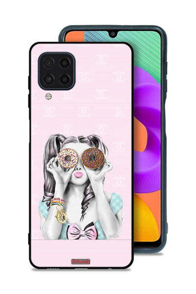 Tolwak غطاء حماية لهاتف سامسونج جالكسي F22 يحمل دونتين