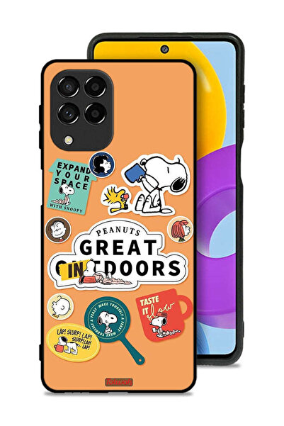 Tolwak غطاء حماية لهاتف سامسونج جالاكسي M53 بملصقات الفول السوداني