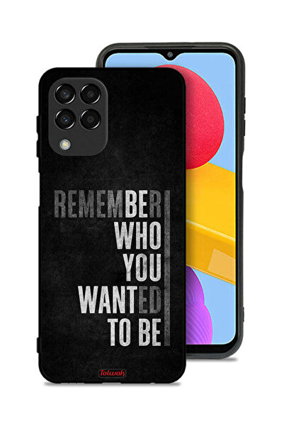 Tolwak غطاء حماية لهاتف سامسونج جالكسي M33 تذكر من أردت أن تكون