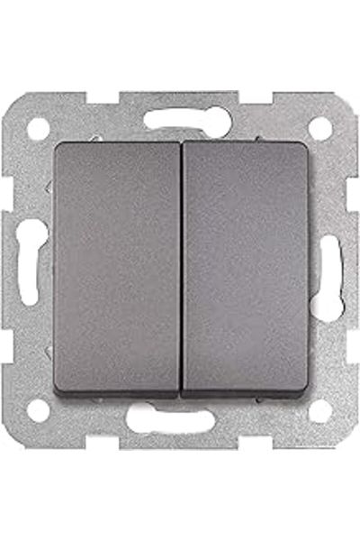 starnewstore Linnera Life Granite Gray Commutator Mechanism Button