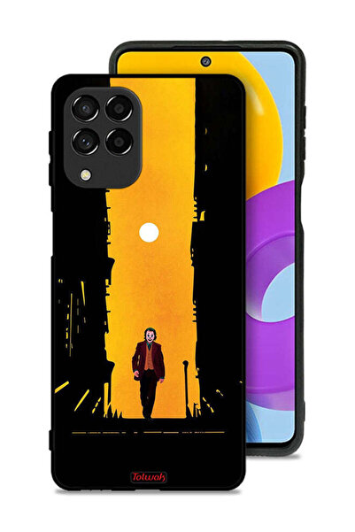 Tolwak غطاء حماية لهاتف Samsung Galaxy M53 بتصميم جوكر، عمل فني رقمي تجريدي