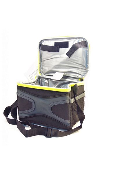 PİNNACLE Lightweight Leak Resistant Insulated Soft Cooler Bag Black and Grey 36 Can