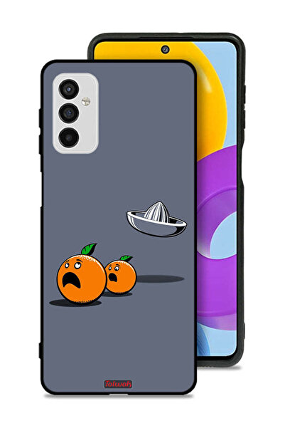 Tolwak غطاء حماية لهاتف سامسونج جالاكسي M52 5G بتصميم فني رقمي بسيط وفكاهي
