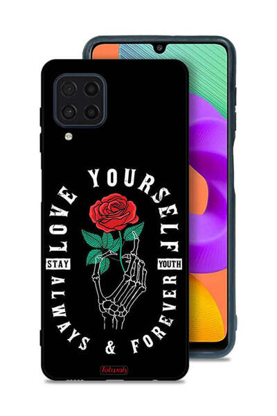 Tolwak Samsung Galaxy M32 4G Protective Case Cover Love Yourself Always