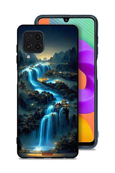 Tolwak غطاء حماية لهاتف سامسونج جالكسي M22 بتصميم شلال