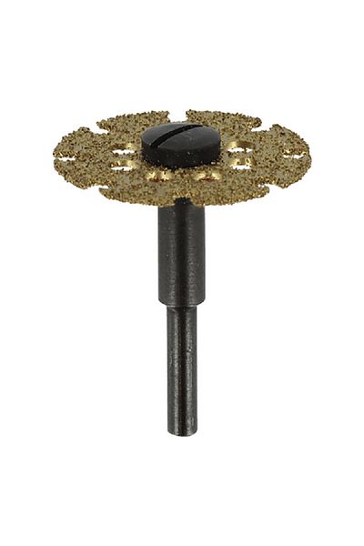 Dremel Cut and Shape Wheel with Carbide Coating for Cutting Wood and Laminate Brown and Black
