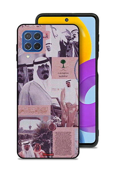 Tolwak غطاء حماية لهاتف سامسونج جالكسي F62، ملصق الملك عبد الله العتيق