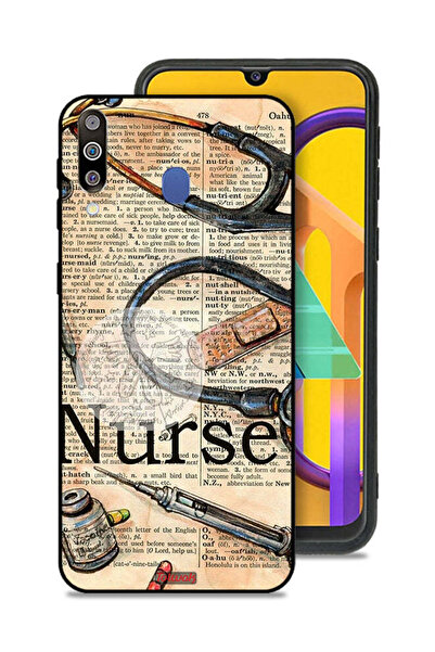 Tolwak غطاء حماية لهاتف سامسونج جالاكسي M30 بتصميم أدوات ممرضة عتيقة