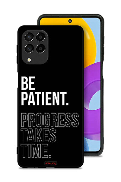 Tolwak غطاء حماية لهاتف Samsung Galaxy M53 كن صبورًا فالتقدم يستغرق وقتًا