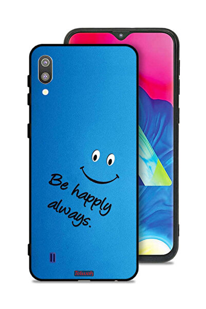 Tolwak غطاء حماية لهاتف سامسونج جالكسي M10 كن سعيدًا دائمًا