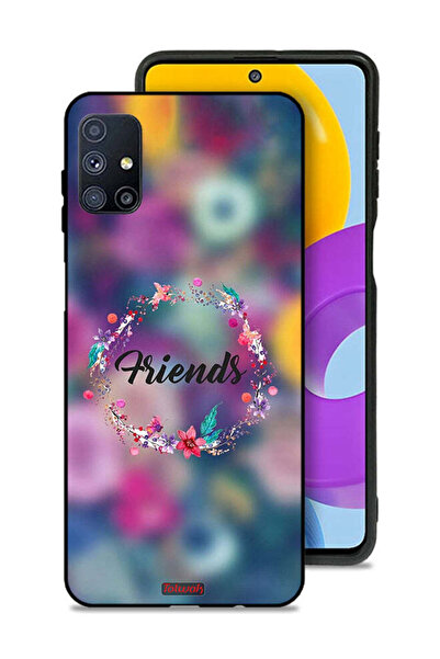 Tolwak غطاء حماية لهاتف سامسونج جالاكسي M51 بتصميم خاتم أصدقاء الزهور