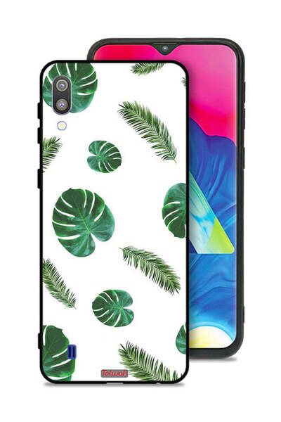 Tolwak غطاء حماية لهاتف سامسونج جالكسي M10 بنقشة ريش فنية