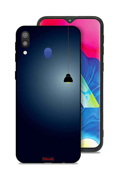Tolwak غطاء حماية لهاتف سامسونج جالكسي M20 - فن الإضاءة المعلقة
