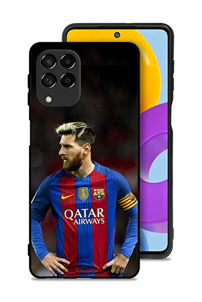 Tolwak غطاء حماية لهاتف سامسونج جالاكسي M53 ميسي برشلونة