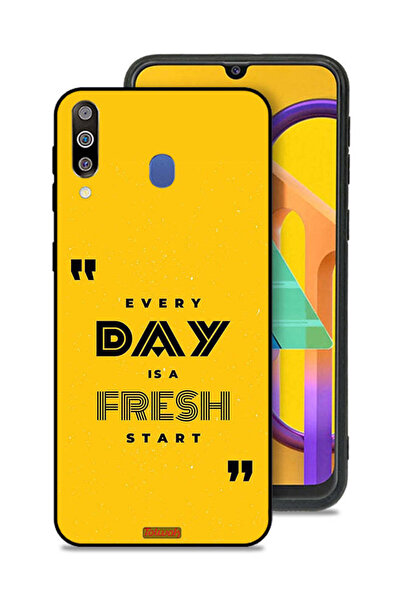 Tolwak غطاء حماية لهاتف سامسونج جالكسي M30 كل يوم هو بداية جديدة