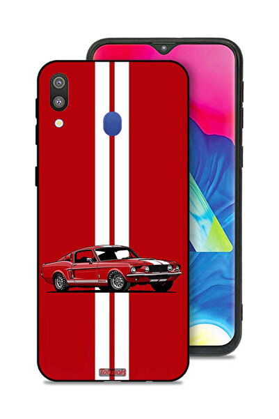 Tolwak Samsung Galaxy M20 Protective Case Cover Vintage Car Abstract Art