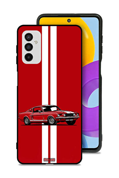 Tolwak Samsung Galaxy M52 5G Protective Case Cover Vintage Car Abstract Art