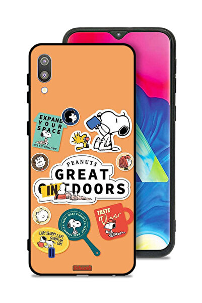 Tolwak غطاء حماية لهاتف سامسونج جالكسي M10 - ملصقات الفول السوداني