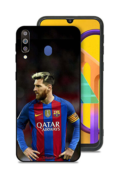 Tolwak غطاء حماية لهاتف سامسونج جالاكسي M30 ميسي برشلونة