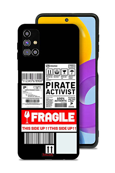 Tolwak غطاء حماية لهاتف سامسونج جالاكسي M31s، ملصق ناشط خاص قابل للكسر