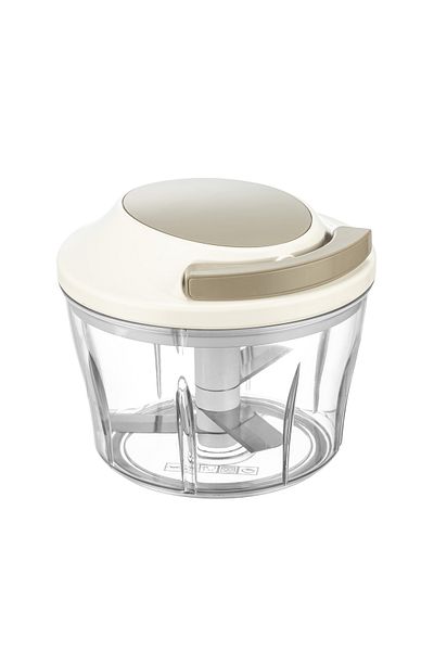 Mutfak Köşesi Roni Drawstring Hand Rondo – Press Mechanism, Stainless Triple Blade, 700ml Chopper Rondo with Chamber