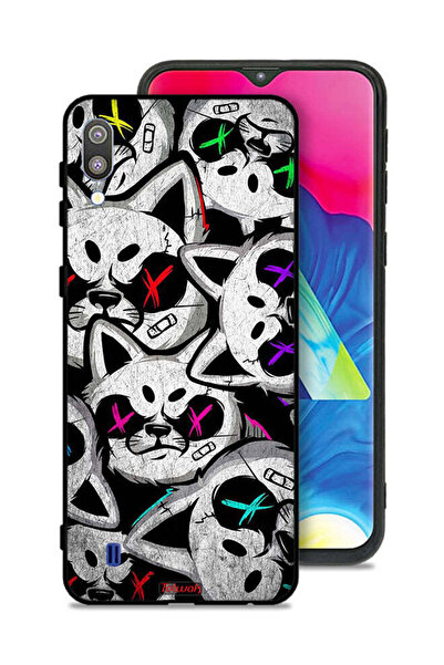 Tolwak غطاء حماية لهاتف سامسونج جالاكسي M10 بطبعة قطط مارشميلو