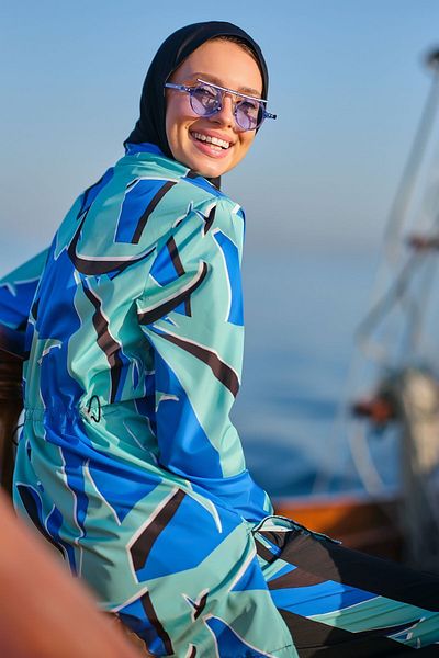 ALFASA Fiji Patterned Tetesuer Swimsuit
