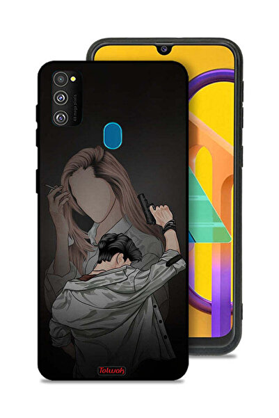 Tolwak Samsung Galaxy M30s Protective Case Cover Gang Of Couple