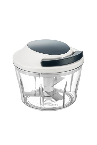 Mutfak Köşesi Roni Drawstring Hand Rondo – Press Mechanism, Stainless Triple Blade, 700ml Chopper Rondo with Chamber